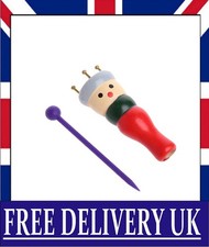 Wooden Spool Knitting Doll Set French Knitting Tool 1 Piece Kit  for Beginners