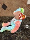 Ty Beanie Babies Peace Tie-Dye Bear Plush 1996 — photo 2