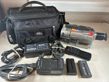 Tested Works Sony CCD-TRV67 Handycam Hi8 Video Camcorder Bundle Battery Bag Cord
