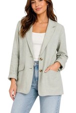Madewell Breezewoven Larsen Blazer Linen