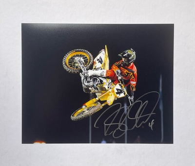 #ad #ad Ricky Carmichael Authentic Hand Signed 8x10 Photo Autograph Supercross Motocross $59.99