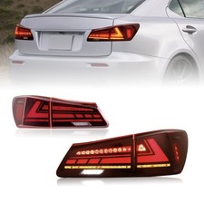 LED Red DRL Tail lights For Lexus S250 1S350 220D 300H ISF 2006 - 2013