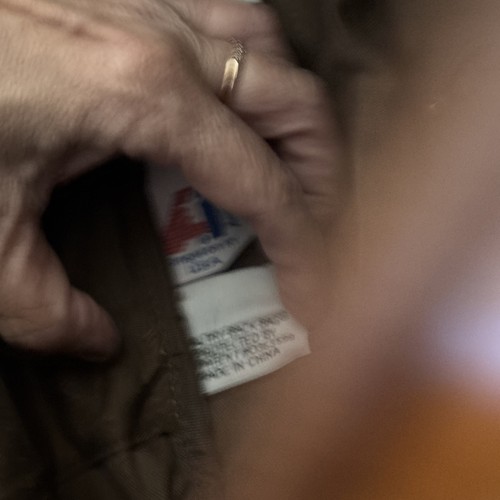 Bolso de frijoles LL vintage de cuero marrón Ameribag honda correa única utilidad saludable - Imagen 13 de 22