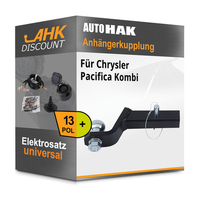Für Chrysler Pacifica Kombi 03-08 AUTO HAK Anhängekupplung starr + 13polig AHZV