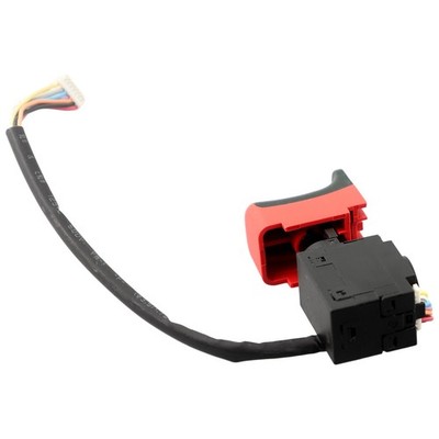 Triggerschalter Switch 4x6.5x1.6cm Kunststoff Und Metall Maximaler Strom Rot