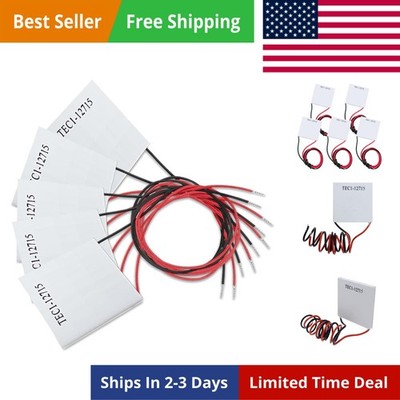 5PCS -12715 12V 15A 68-140 40MMX40MM Heatsink Thermoelectric Cooler Cooling P...