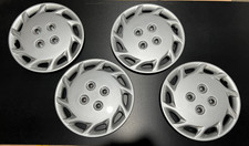 13 Wheel Covers Grey Set Of 4 Abs Plastic