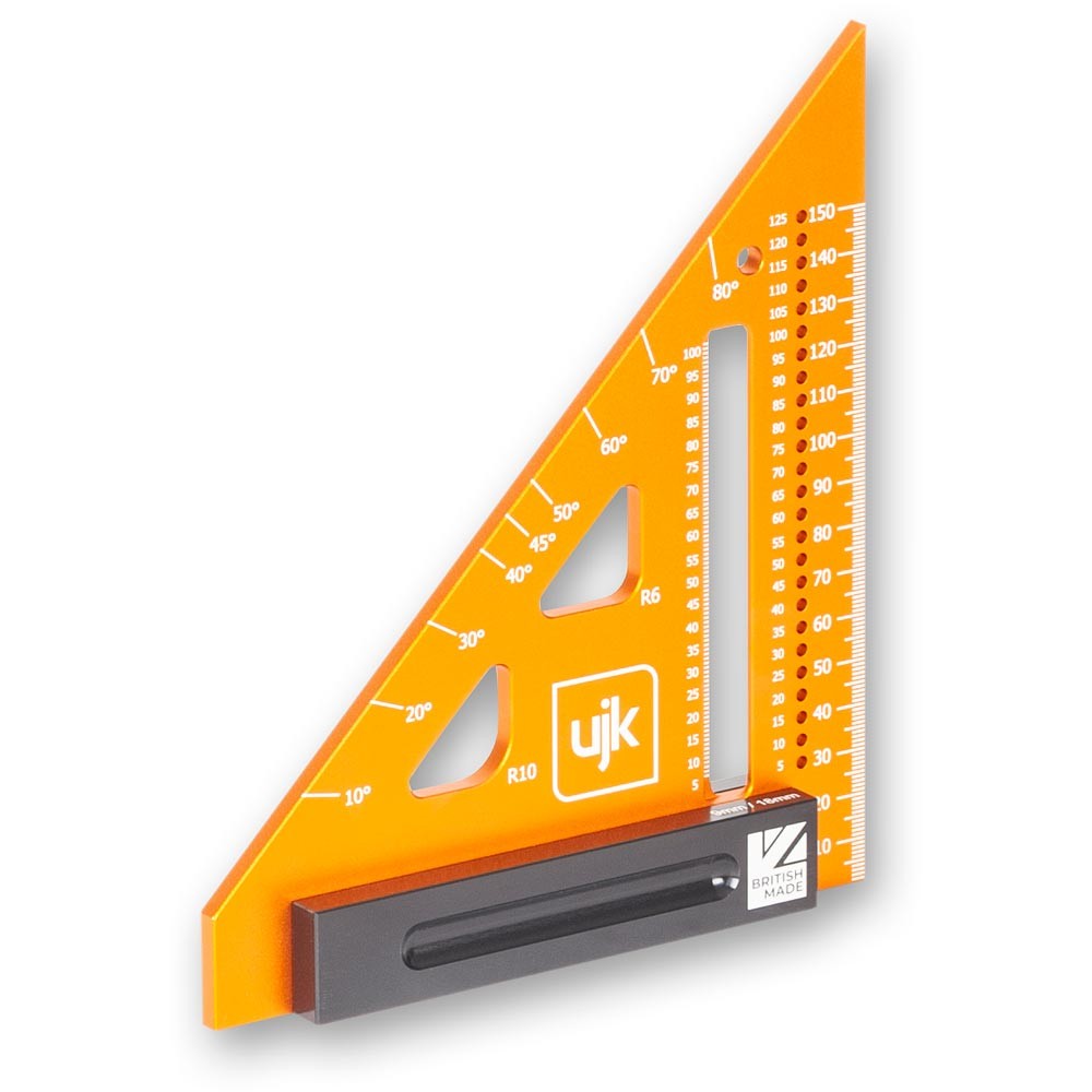 UJK Professional Woodworker's Marking Square - 150mm