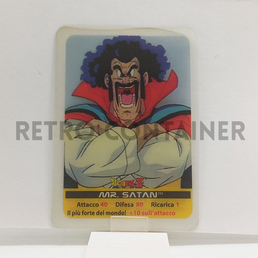 Edibas Lamincards DRAGON BALL GT SERIE PLATINO - 76 Mr. Satan