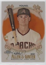 2021 Topps Allen & Ginter Chrome Orange Refractor 19/25 Andy Young #158 rs2