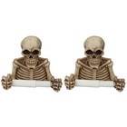  2 PCS Wipes Wall Holder for Bathroom Paper Towel Skull Toilet Tissue