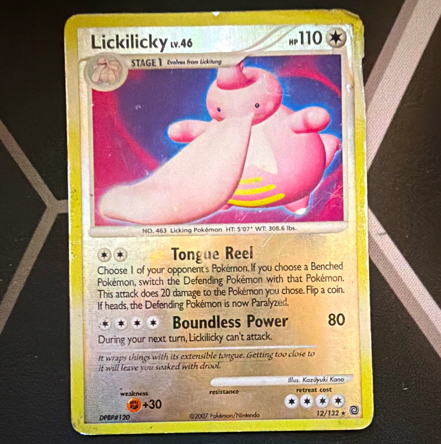Nintendo Lickilicky 12/132 Secret Wonders English Holo Rare 110 HP