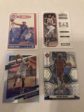 Lot of 4 Jerami Grant Basketball NBA Cards Detroit Pistons Portland Trailblazers