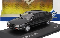 Modellauto Statisch Solid Citroen Cx 2.5I Gti Turbo 2 1989 Schwarz Massstab 1/43