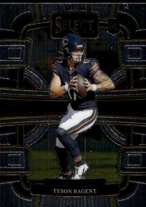 2023 Panini Select Tyson Bagent #18 Chicago Bears 4H