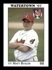 1997 Watertown Indians Team Issue Matt Busler BXCP06
