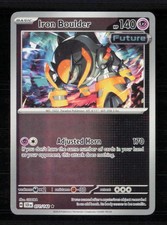 Iron Boulder 071/142 Rare Stellar Crown Pokemon Reverse Holo Near Mint