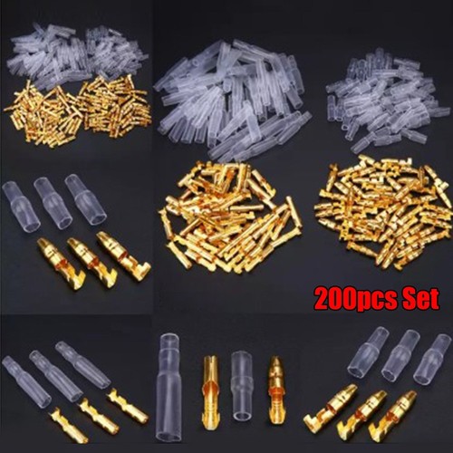 50 Paare 3 9mm männlich weiblich elektrischer Kabeldraht Anschluss Stecker - Photo 14/21