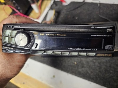 Alpine CDM-7874 CD Player In Dash Receiver