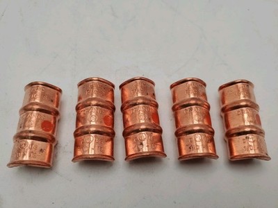 (Lot Of 5) PUC RTC-8 Thin-Wall Copper Compression 1/0-12