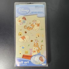 Disney Winnie The Pooh Wall Decals Removable Peel  Self Stick Nursery Decor