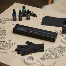 A4 Tattoo Printer Thermal Bluetooth Tattoo Stencil Printer Machine Rechargeable