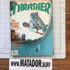 80s Thrasher Guaranteed Original Vintage Skateboard Magazine