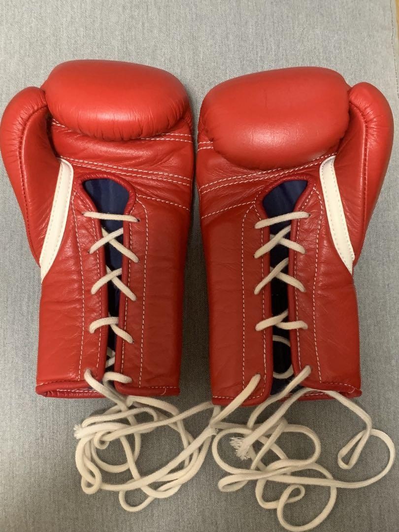 Winning ボクシンググローブ 8oz レッド　ヒモタイプ Winning ボクシンググローブ 8oz レッド - メルカリ