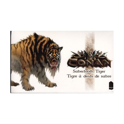 Monolith Editions Conan RPG Sabertooth Tiger (Kickstarter Exclusive) VG+/NM