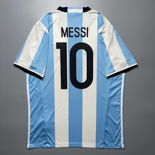 ARGENTINA ADIDAS 2016/2017 FOOTBALL SOCCER HOME JERSEY #10 MESSI SIZE “L” AH4975