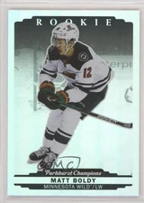 2022-23 Upper Deck Parkhurst Champions Rookies Rainbow Matt Boldy #324 Rookie RC