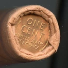 1958 P Lincoln Cent OBW Original Bank Wrap Unc. Roll * No Reserve *