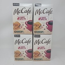 4 boxes McCafe Baked Apple Pie Coffee Keurig Single Serve K-Cup Pods