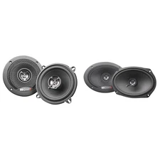 MB Quart Discus DK2-169 6x9 Inch Coax Speakers with DK2-113 5.25 Inch Coax Sp...