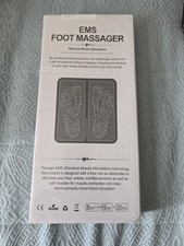 EMS Foot Massager - NEW and Sealed - Electrical Muscle Stimulation, 8 modes