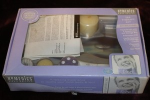 Kit de terapia spa Homedics Body Basics