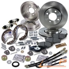 BREMSE BREMSEN SATZ SET KIT VORNE + HINTEN FÜR SEAT AROSA 6H
