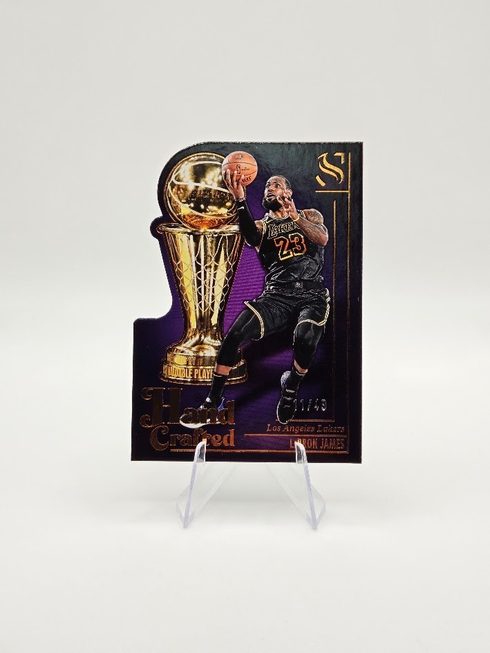LeBron James 2024-25 Panini Silhouette Hand Crafted Holo Silver SP