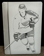 Bryan Little 2007-08 Upper Deck Young Guns RC Printing Plate Black 1/1 Thrashers