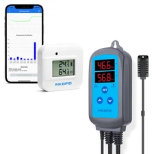 Inkbird Humidistats Humidity Controller Mushroom Reptiles Thermometer Hygrometer