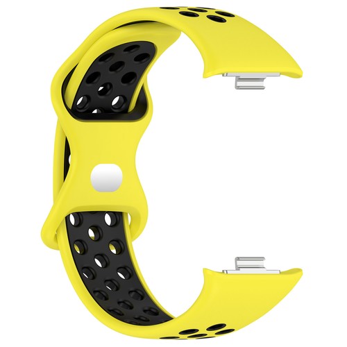 Water-proof Silicone Clashing Color Watch Strap Bracelet Belt for Mi Band 8 Pro - Picture 15 of 27