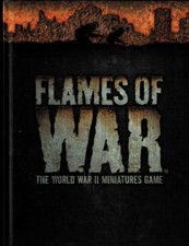 Flames of War Late War Version 4 Core Rulebook FW009 Hard Cover Full Size Bo...