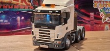 showmans fairground code 3 1/50 scania 144 -420 in CREAM