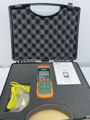 EXTECH SDL200 4-Channel Temperature Meter With Case