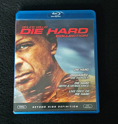 Bruce Willis Die Hard Collection Blu-ray Disc Set 1080p HD Master Audio