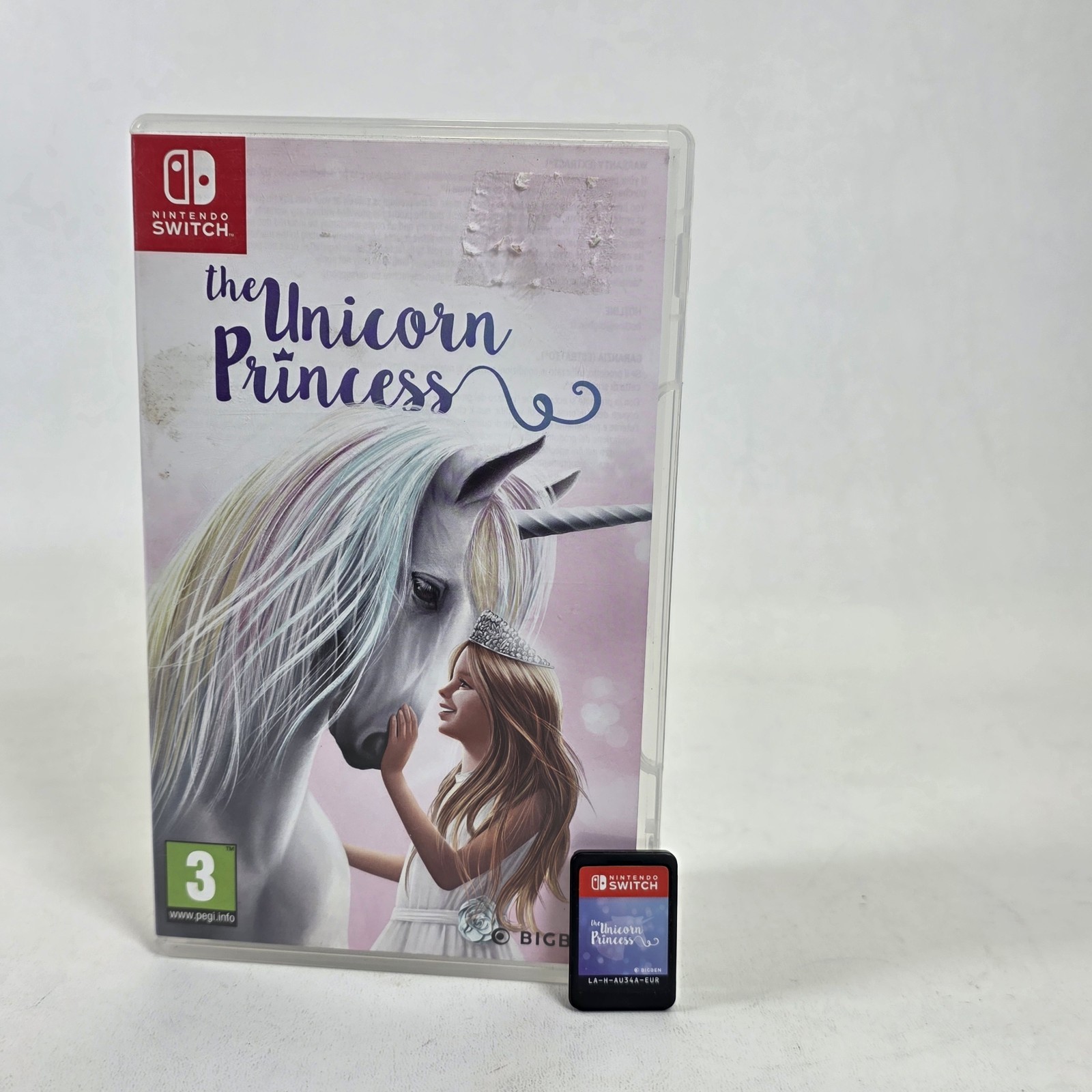 The Unicorn Princess Nintendo Switch PHYSICAL CARTRIDGE VERSION
