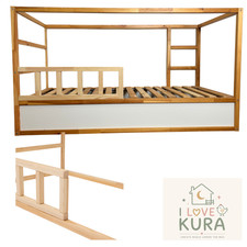 Schutzgitter unten NIVO IKEA KURA 90 cm &ndash; stabiles Kiefernholz