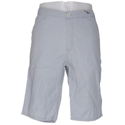 DeFacto, Shorts, Größe: 46, Grau, Baumwolle/Elasthan, Einfarbig, Herren #T6D