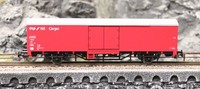 Piko 98549E1 H0 Piko Gedeckter GüTerwagen Ns Cargo - Spur H0 - Neu In Ovp