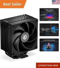 Compact 152mm CPU Air Cooler: 4 Direct-Contact Heatpipes for Optimal Cooling